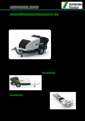 Pompes à béton fixes SCHWING-Stetter TP 100 D