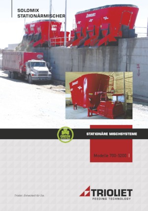 Mélangeurs d'aliments fixes Trioliet Solomix 2 - 3200
