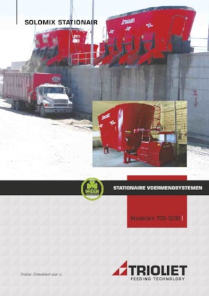 Mélangeurs d'aliments fixes Trioliet Solomix 2 - 3200