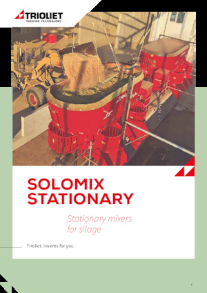 Mélangeurs d'aliments fixes Trioliet Solomix 3 - 4600 VL