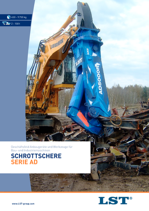 Cisaille pour ferailles et acier LST AD 5000