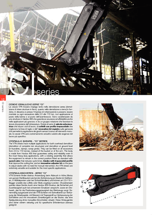 Cisaille pour ferailles et acier VTN CI 700