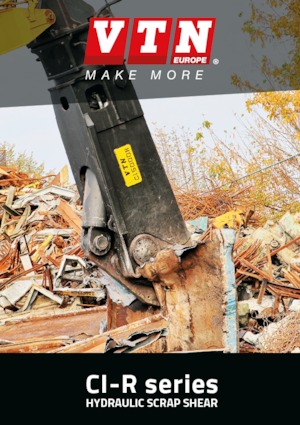 Cisaille pour ferailles et acier VTN CI4000 R