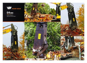 Cisaille pour ferailles et acier VTN CI450 