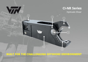 Cisaille pour ferailles et acier VTN CI5000 