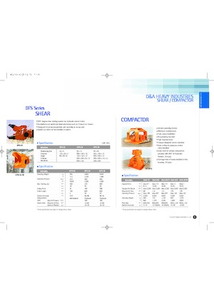 Cisaille pour ferailles et acier D & A DFS 40