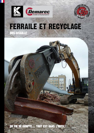 Cisaille pour ferailles et acier Demarec DRS-25-A