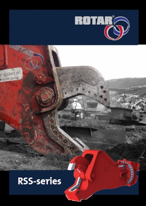 Cisaille pour ferailles et acier Rotar RSS 30