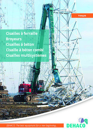 Cisaille pour ferailles et acier Dehaco SH 180R