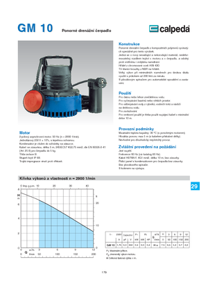 Pompes broyeurs Calpeda GM 10 QM
