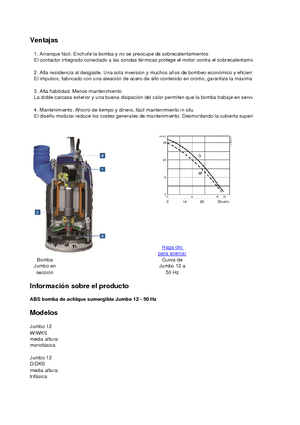 Pompes broyeurs ABS-Pumpen J 12 D