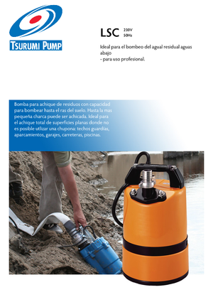 Pompes broyeurs Tsurumi-Pumpen LSC1.4S2