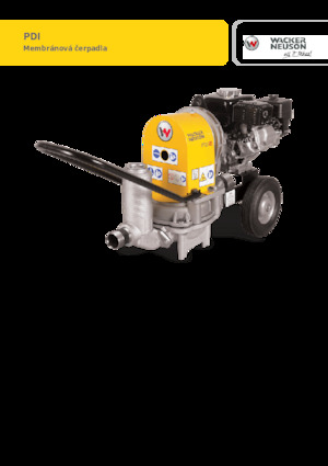 Pompes broyeurs Wacker Neuson PDI 2A