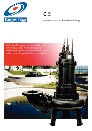 Pompes pour eaux usées Tsurumi-Pumpen 80C21.5