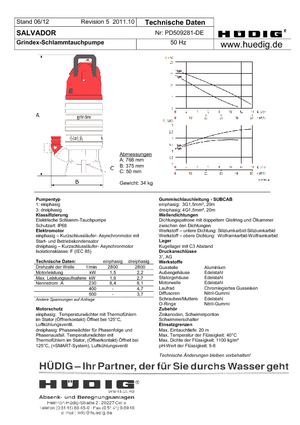 Pompes pour eaux usées Grindex Salvador D
