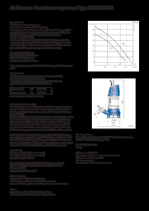 Pompes pour eaux usées Sulzer XJS 80 D 195