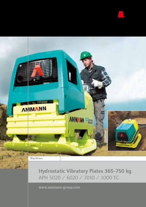 Plaques vibrantes réversibles Ammann APH 5020