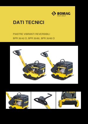 Plaques vibrantes réversibles Bomag BPR 35/60 D