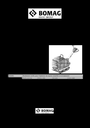 Plaques vibrantes réversibles Bomag BPR 50/55 D