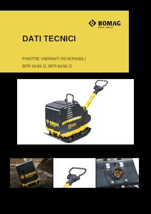 Plaques vibrantes réversibles Bomag BPR 55/65 D