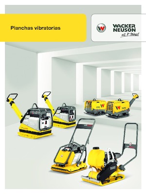 Plaques vibrantes unidirectionnelles Wacker Neuson VP 1550 A