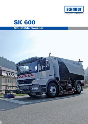 Camions à double balayeur Schmidt SK 600 dual