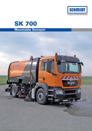 Camions à double balayeur Schmidt SK 700 dual