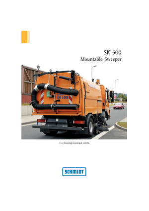 Camions balayeuses Schmidt SK 500