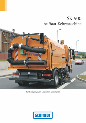 Camions balayeuses Schmidt SK 500