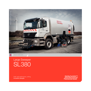 Camions balayeuses BROCK SL 380 K