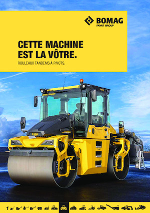 Rouleaux vibrants tandem Bomag BW 154 ACP-5