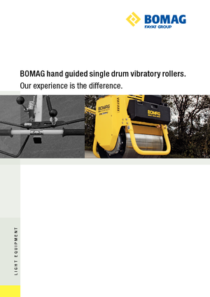 Rouleaux vibrants tandem Bomag BW 55 E