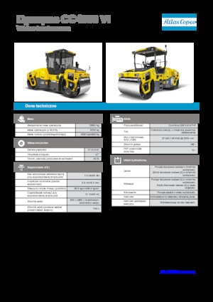 Rouleaux vibrants tandem Dynapac CC 4000 VI