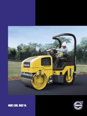 Rouleaux vibrants tandem Volvo CR30 