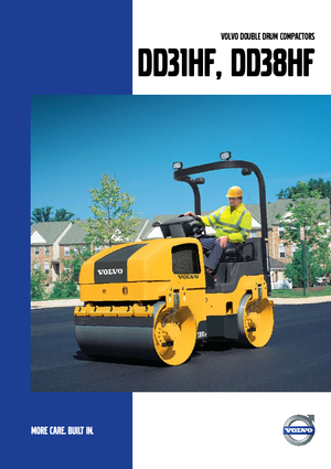 Rouleaux vibrants tandem Volvo DD31HF