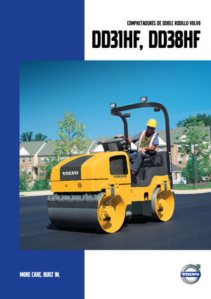 Rouleaux vibrants tandem Volvo DD31HF