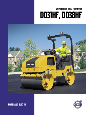 Rouleaux vibrants tandem Volvo DD31HF