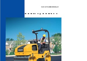 Rouleaux vibrants tandem Volvo DD31HF