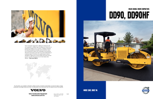 Rouleaux vibrants tandem Volvo DD90HF