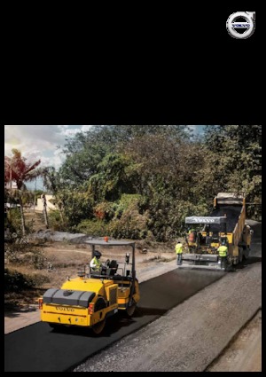 Rouleaux vibrants tandem Volvo DD100 