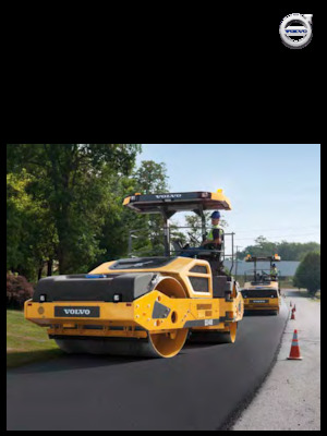 Rouleaux vibrants tandem Volvo DD110B