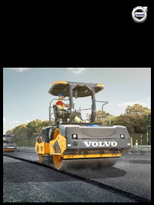 Rouleaux vibrants tandem Volvo DD120C 