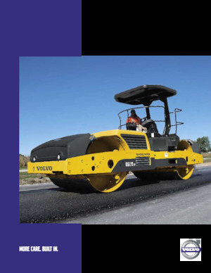 Rouleaux vibrants tandem Volvo DD118HF