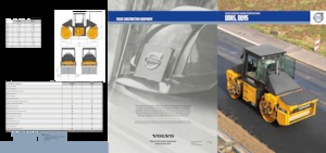 Rouleaux vibrants tandem Volvo DD85