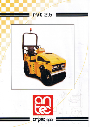 Rouleaux vibrants tandem Antec RVT 2.5-12