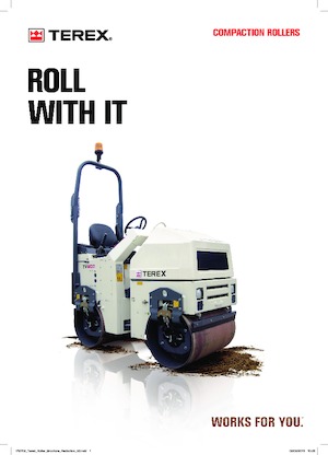 Rouleaux vibrants tandem Terex TV 900