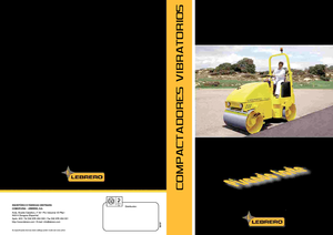 Rouleaux vibrants tandem Lebrero VTA 202-100