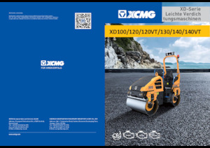 Rouleaux vibrants tandem XCMG XD120