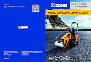 Rouleaux vibrants tandem XCMG XD120