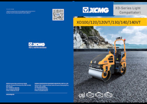 Rouleaux vibrants tandem XCMG XD120